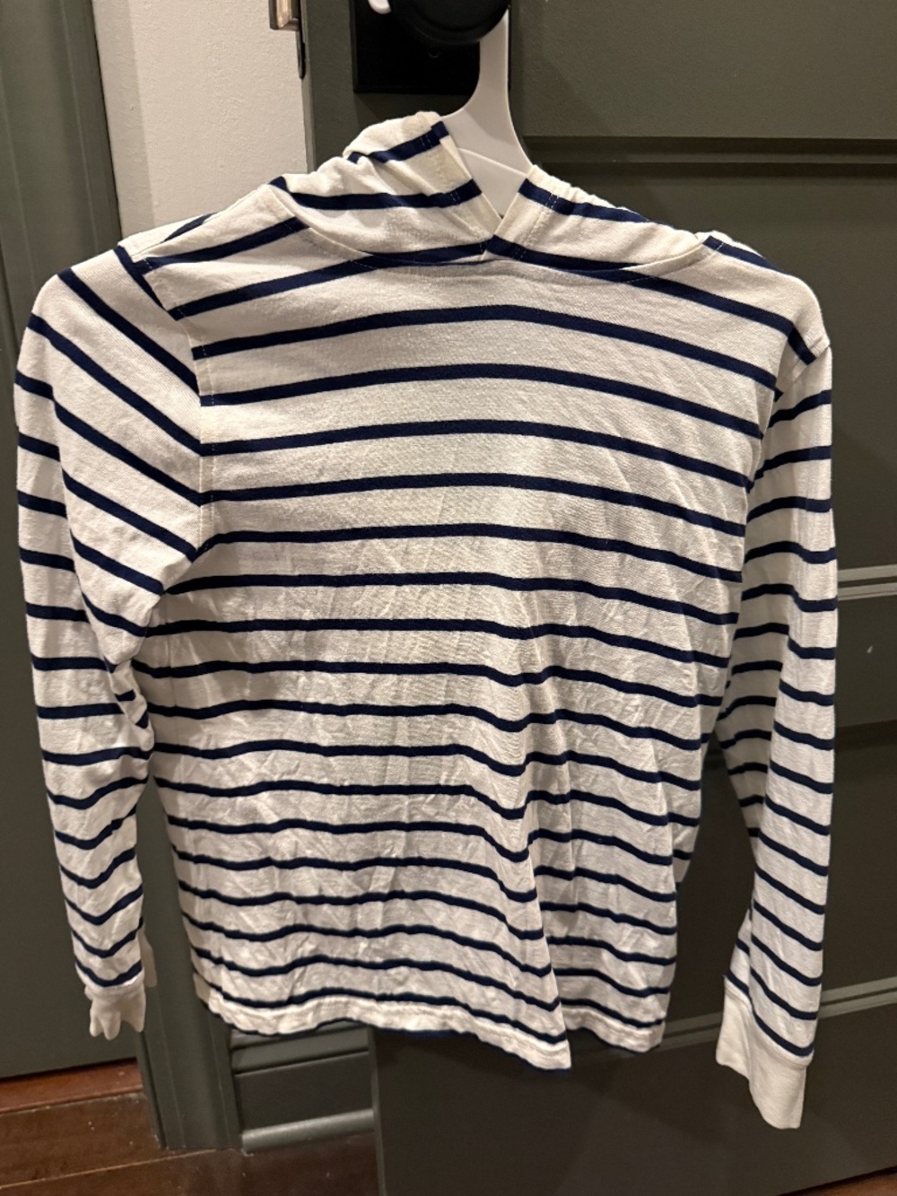 Boys' striped jersey hooded tee jcrew factory